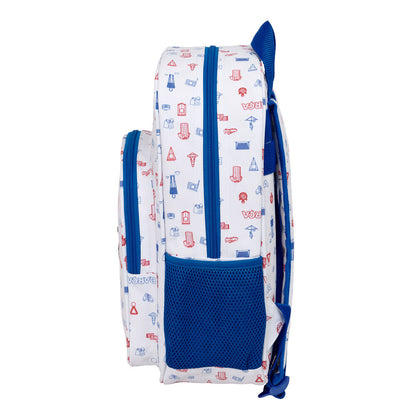 Baby FC Barcelona backpack 34cm adaptable