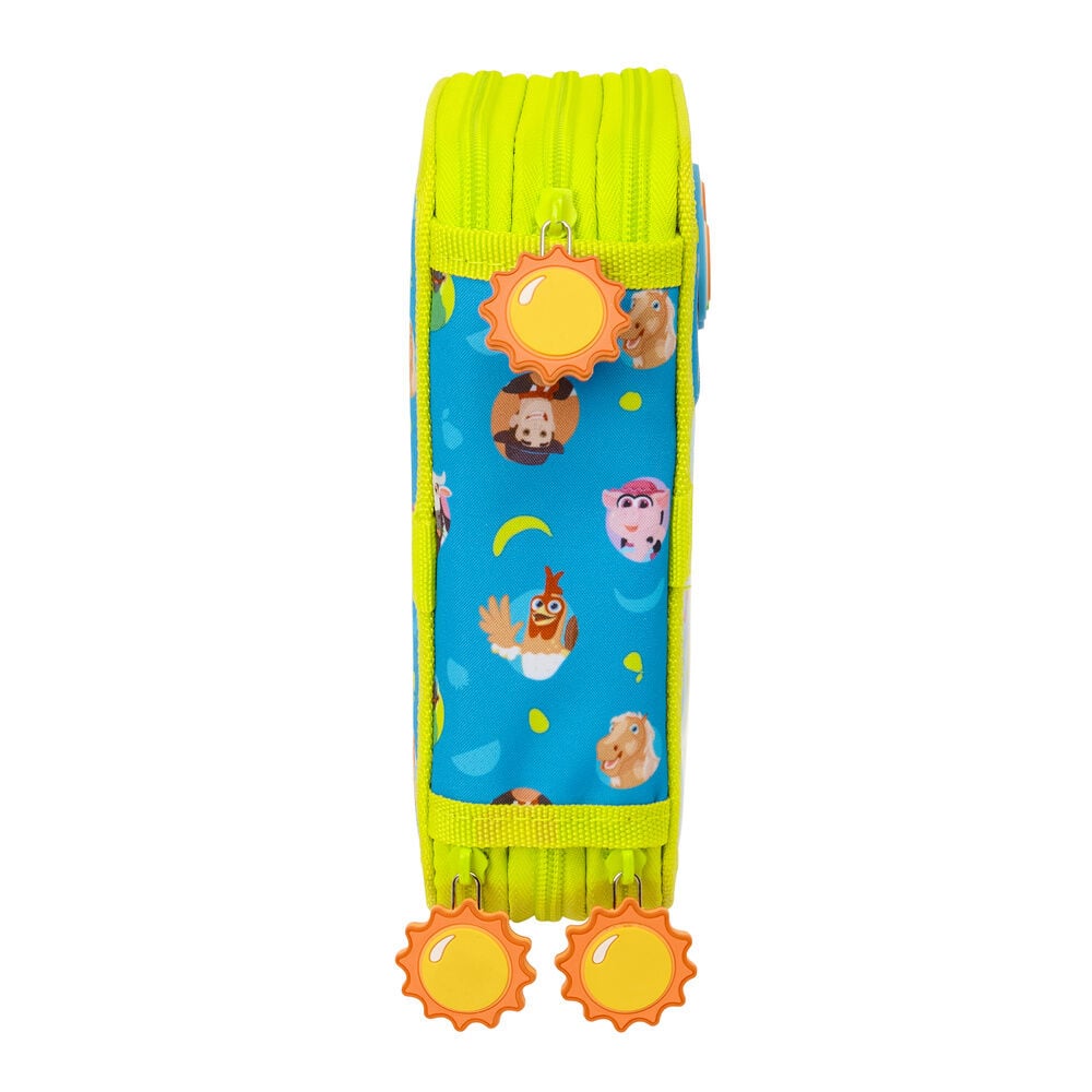 La Granja de Zenon triple pencil case 37pcs