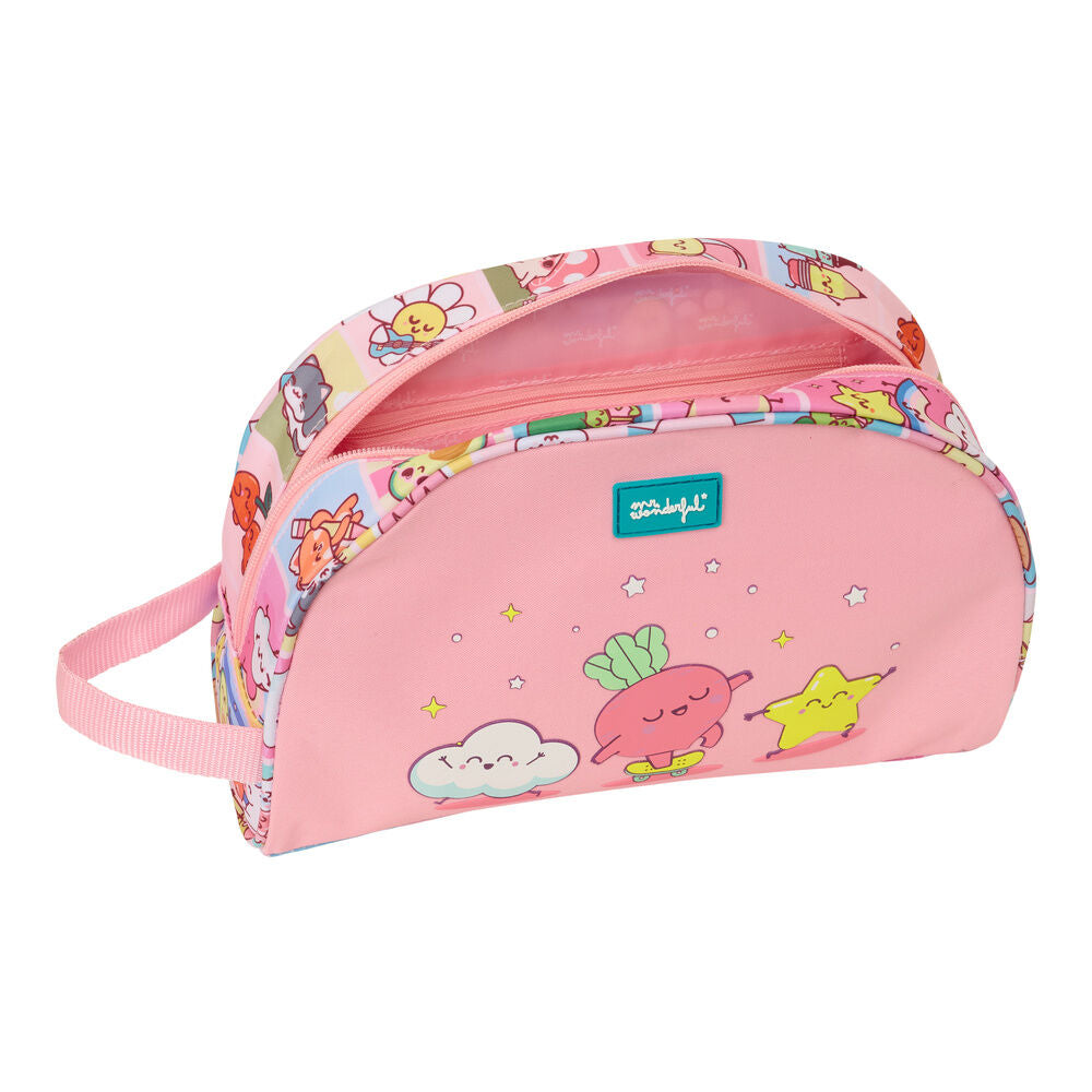 Adaptable Comic Mr. Wonderful toiletry bag