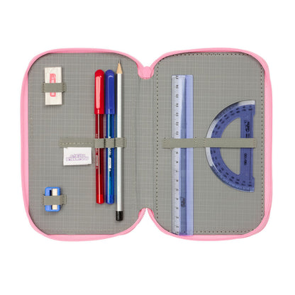 Gabby's Dollhouse Pencil Case triple 37pcs
