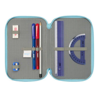 Ready Bluey triple pencil case 37pcs