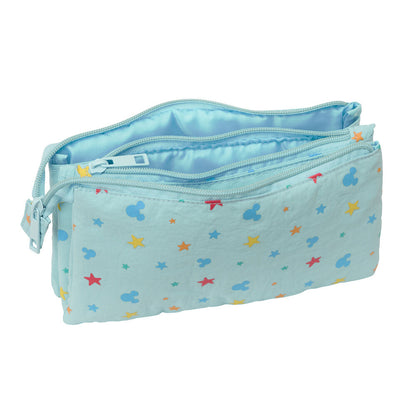 Dreifach Federmäppchen mit Baby Mickey Motiv