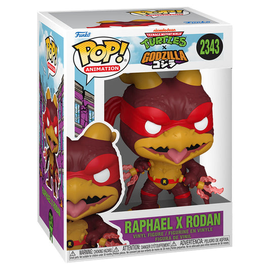 Teenage Mutant Ninja Turtles x Godzilla POP Figure - Raphael