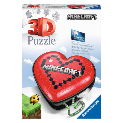 3D Puzzle Heart Minecraft 54pcs