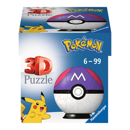 Puzzleball Pokemon Masterball purple 54pcs
