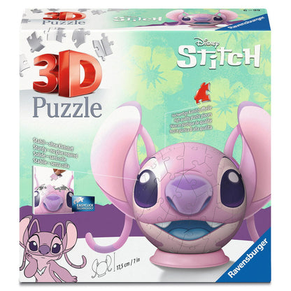 Puzzle Ball 3D Angel Stitch Disney 72pcs