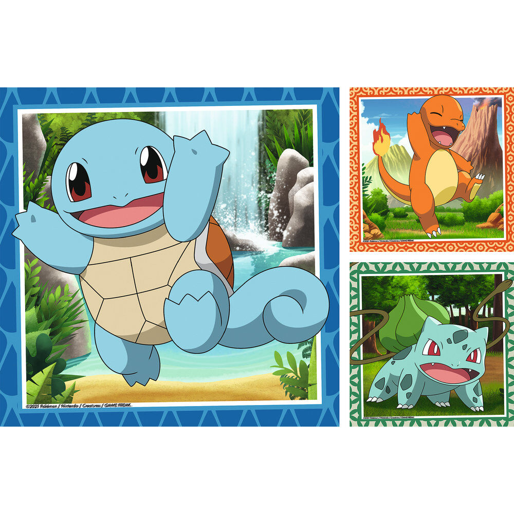 Rompecabezas de Pokémon 3x49 piezas