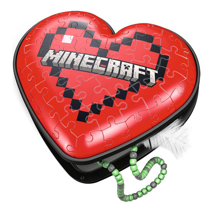 3D Puzzle Heart Minecraft 54pcs