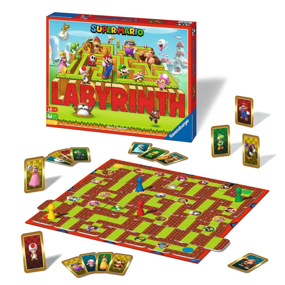 Super Mario Maze Board Game
