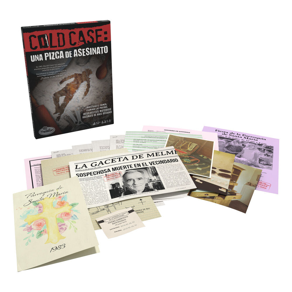 Board game: Unsolved Case - A Pinch of Murder