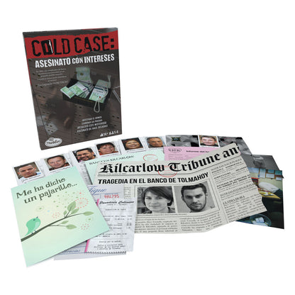 Board game: Unsolved case - Murder with interests