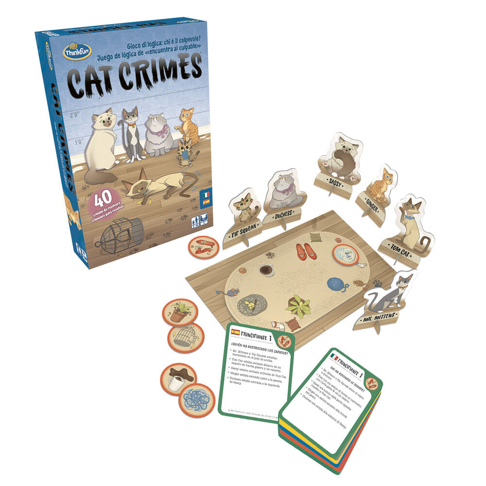 Cat Crimes board game