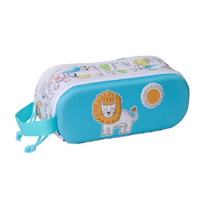 Leon 3D double pencil case