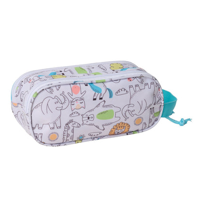 Leon 3D double pencil case