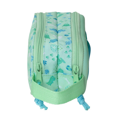 3D Dino double pencil case