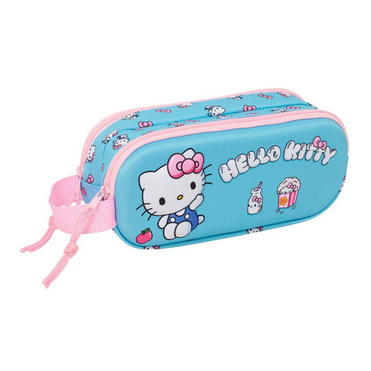Astuccio doppio per matite 3D di Hello Kitty