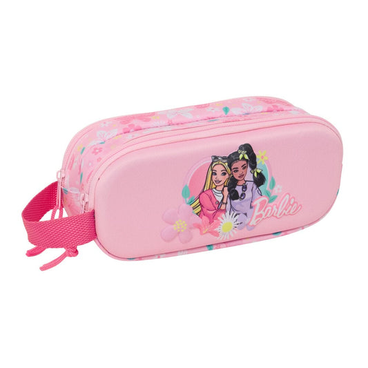 Estuche doble para lápices 3D de Barbie