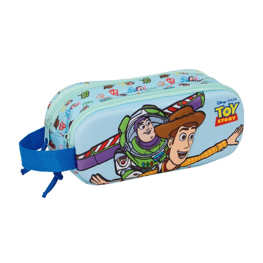 3D Toy Story Disney Pixar double pencil case