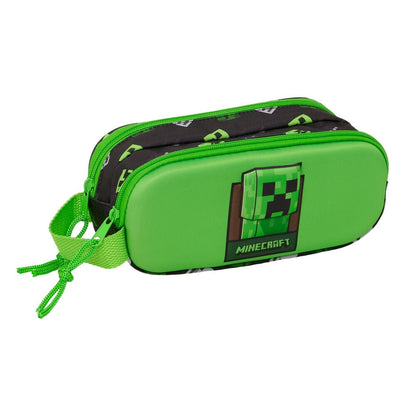 Estuche doble para lápices Minecraft 3D