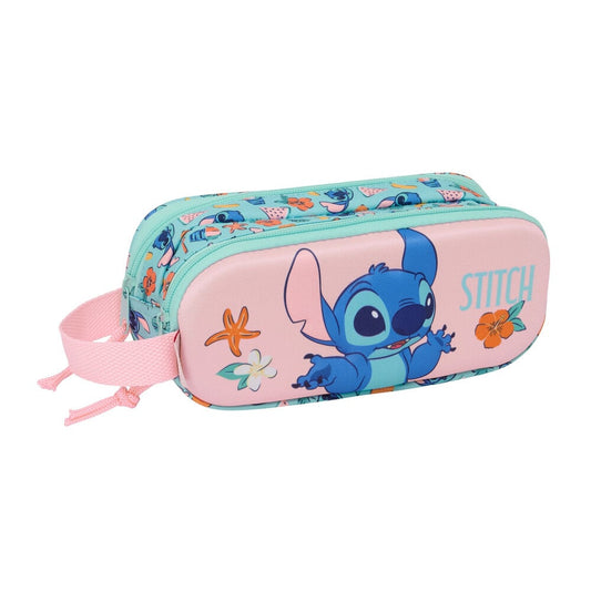 3D Stitch Disney Double Pencil Case
