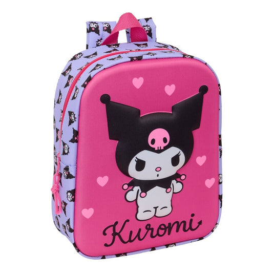 Kuromi Hello Kitty 3D Backpack 27cm