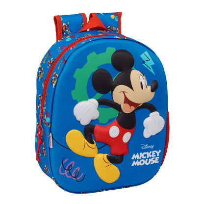 3D Mickey Mouse Disney Backpack 33cm