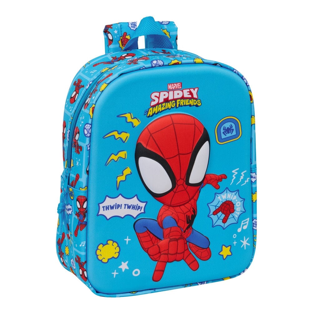 Mochila 3D do Homem-Aranha da Marvel 27 cm