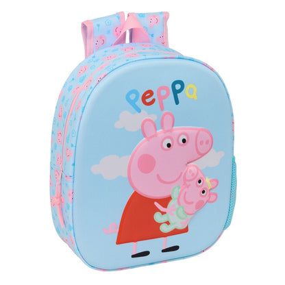 Mochila 3D de Peppa Pig de 33 cm
