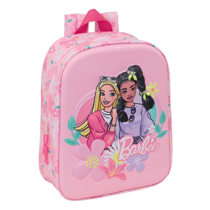 Mochila Barbie 3D de 27 cm