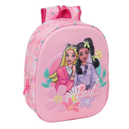 Mochila Barbie 3D de 33 cm