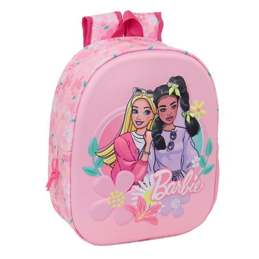 Mochila Barbie 3D de 33 cm