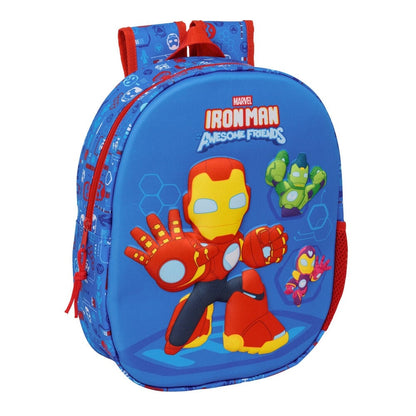 Iron Man Marvel 3D Backpack 33cm