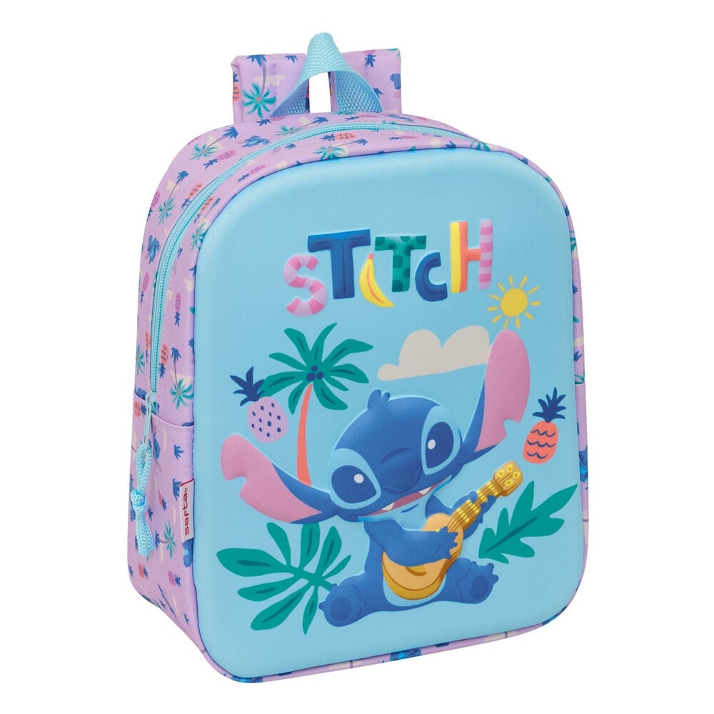 3D Stitch Disney Backpack 27cm