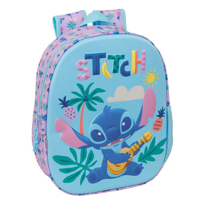 Mochila 3D Stitch Disney 33cm