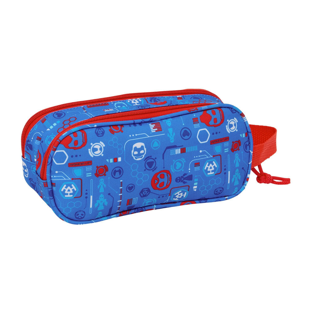 3D Iron Man Marvel double pencil case