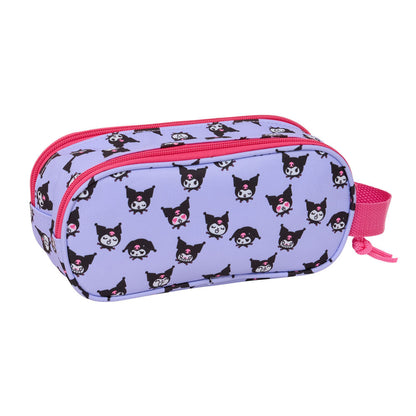 3D Kuromi Hello Kitty double pencil case