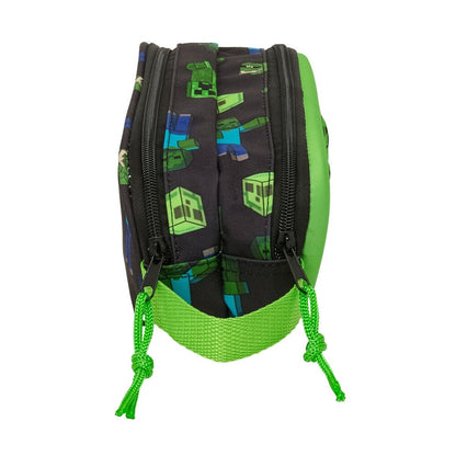 Estuche doble para lápices Minecraft 3D