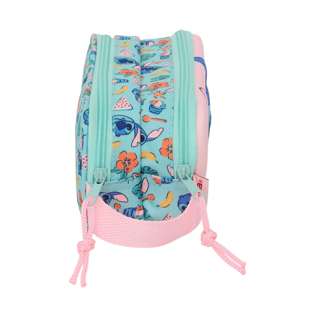 3D Stitch Disney Double Pencil Case