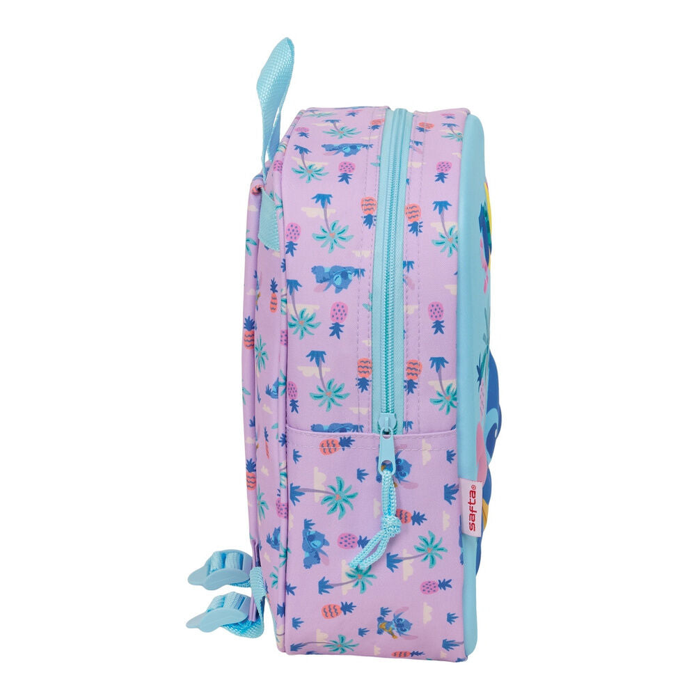 3D Stitch Disney Backpack 27cm