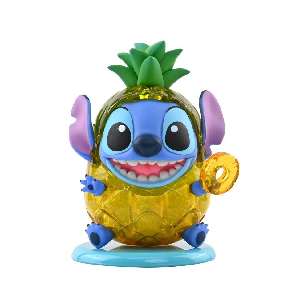 Figura sorpresa de Stitch de Cosbi en la colección navideña de Stitch de Disney