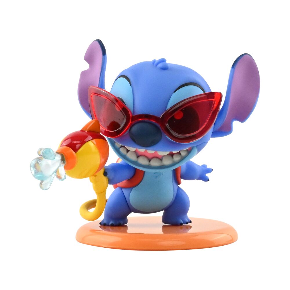 Figura sorpresa de Stitch de Cosbi en la colección navideña de Stitch de Disney