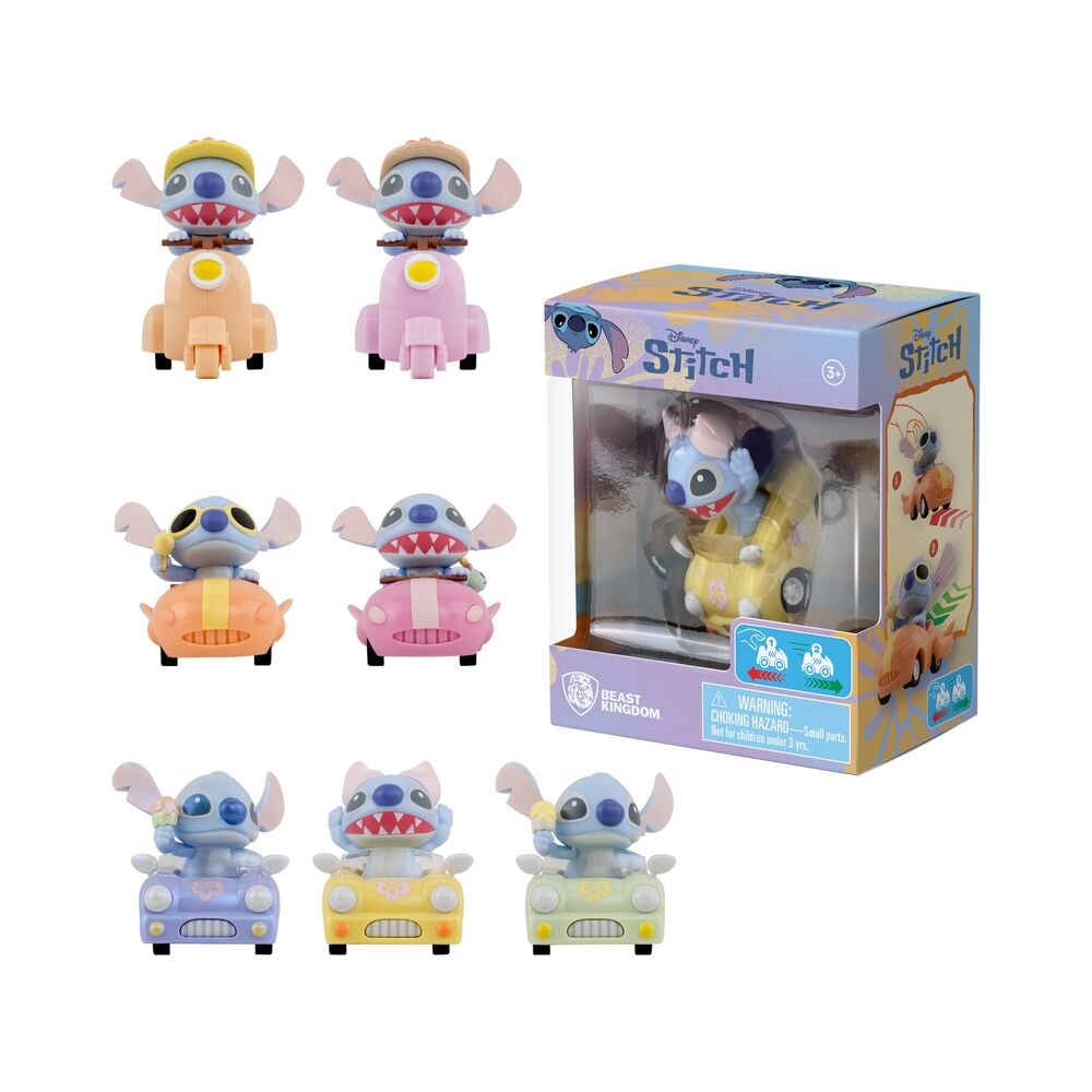 Surtido de figuras de Stitch de la serie 2 de Disney Zoom Hero