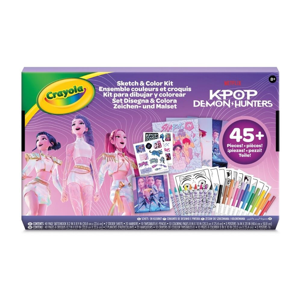 Kpop Demon Hunters activity set 45pcs