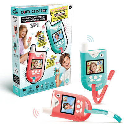 Walkie talkies video LCD screen Photo Creator