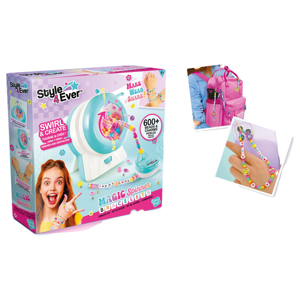 Style 4Ever Bracelet Making Machine with Beads and Charms