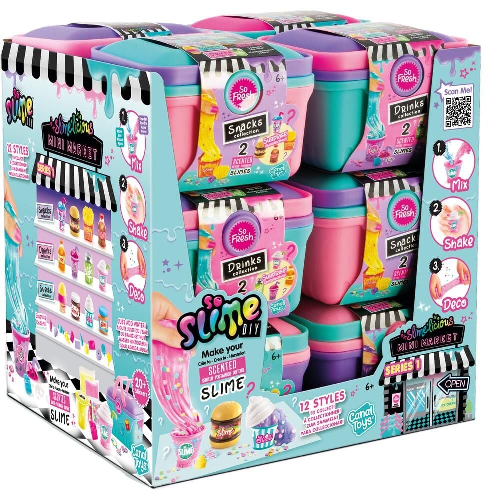 DIY Slime Fast Food Basket Assortment