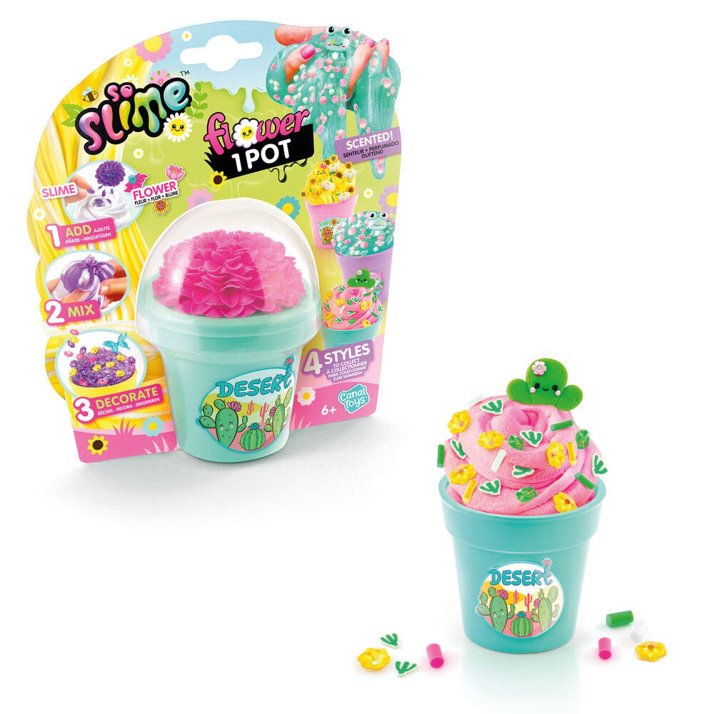 Aromatic flower pot Slime Flower assorted