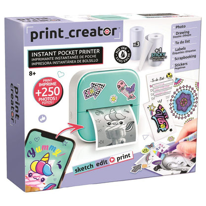 Photo Creator Wireless Pocket Thermal Printer