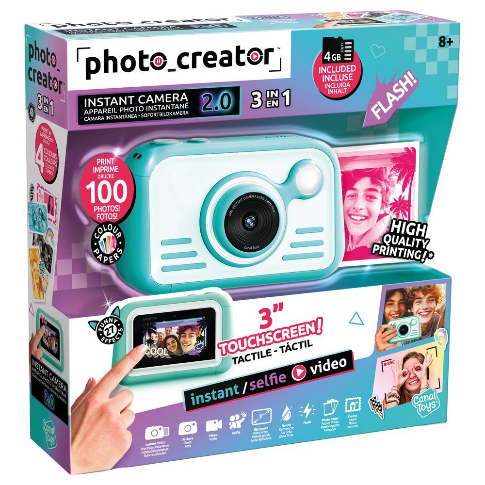 Instant photo camera touch screen 20 Photo Creator