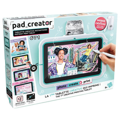 Creative tablet for kids, Photo Creator with built-in printer